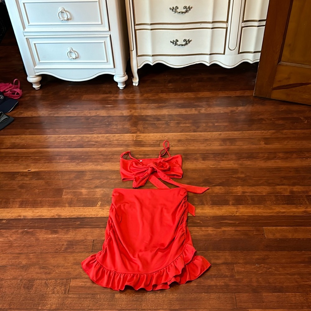 New sexy red outfit sz M